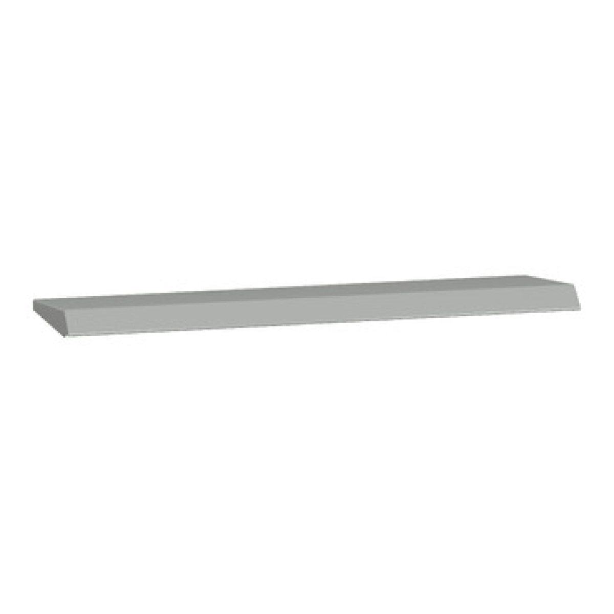 Spacial WM enclosure canopy W800xD250 Colour RAL7035.. Fixings supplied.