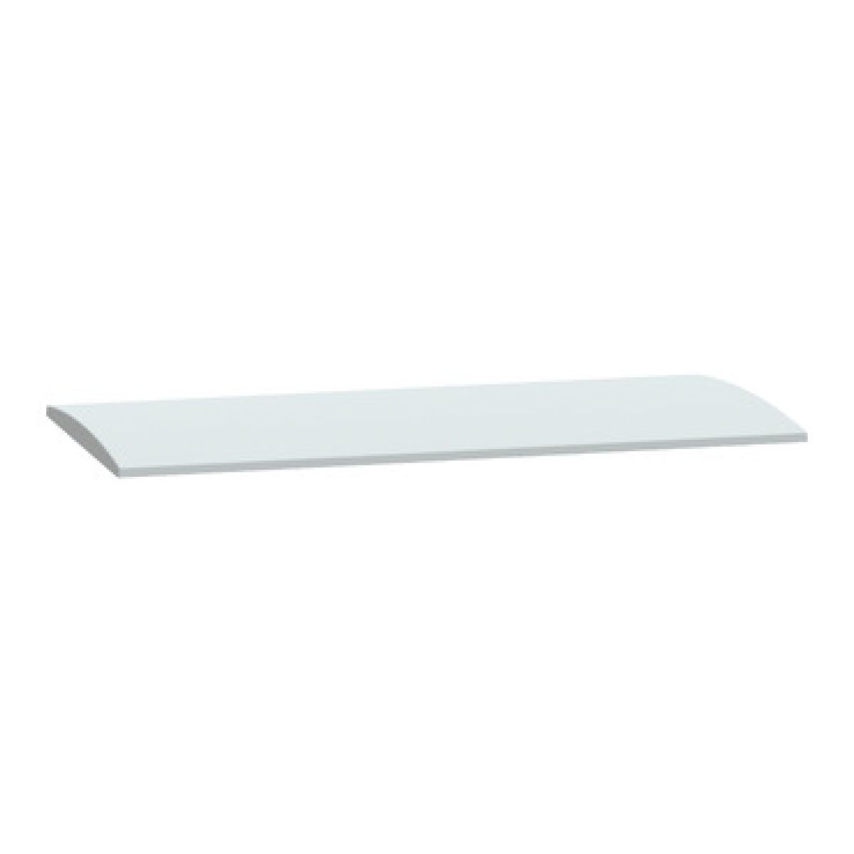 Tejadilho de poliéster para armário PLA W1250xD620 mm