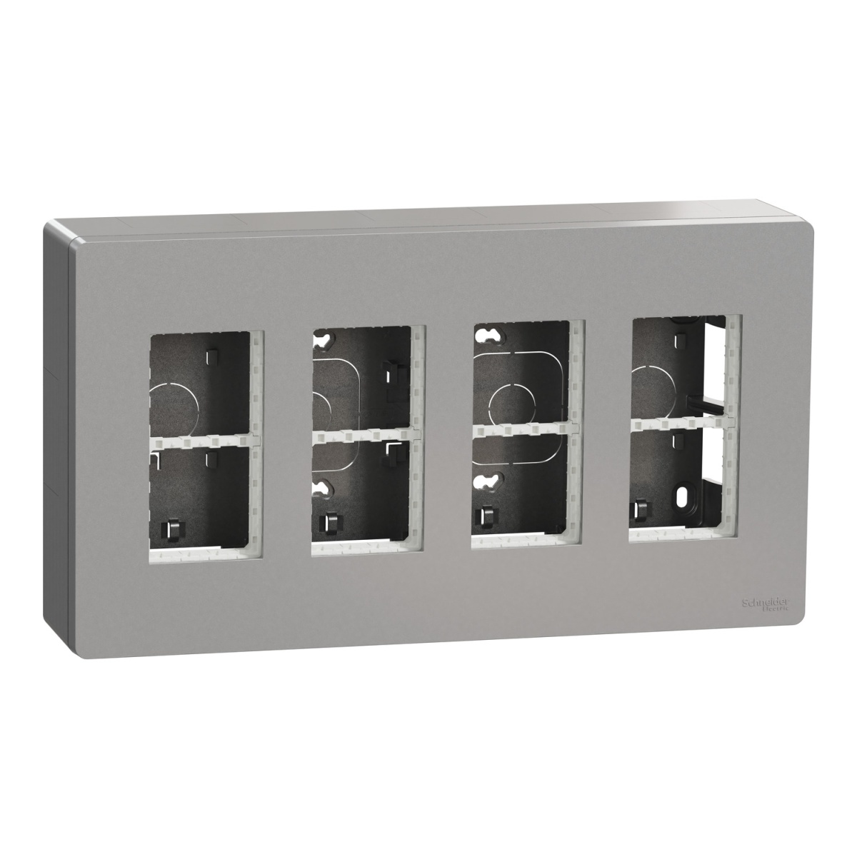 Nova Nova Unica system - Postos de trabalho - saliente - módulos 4 x 4 - Alumínio