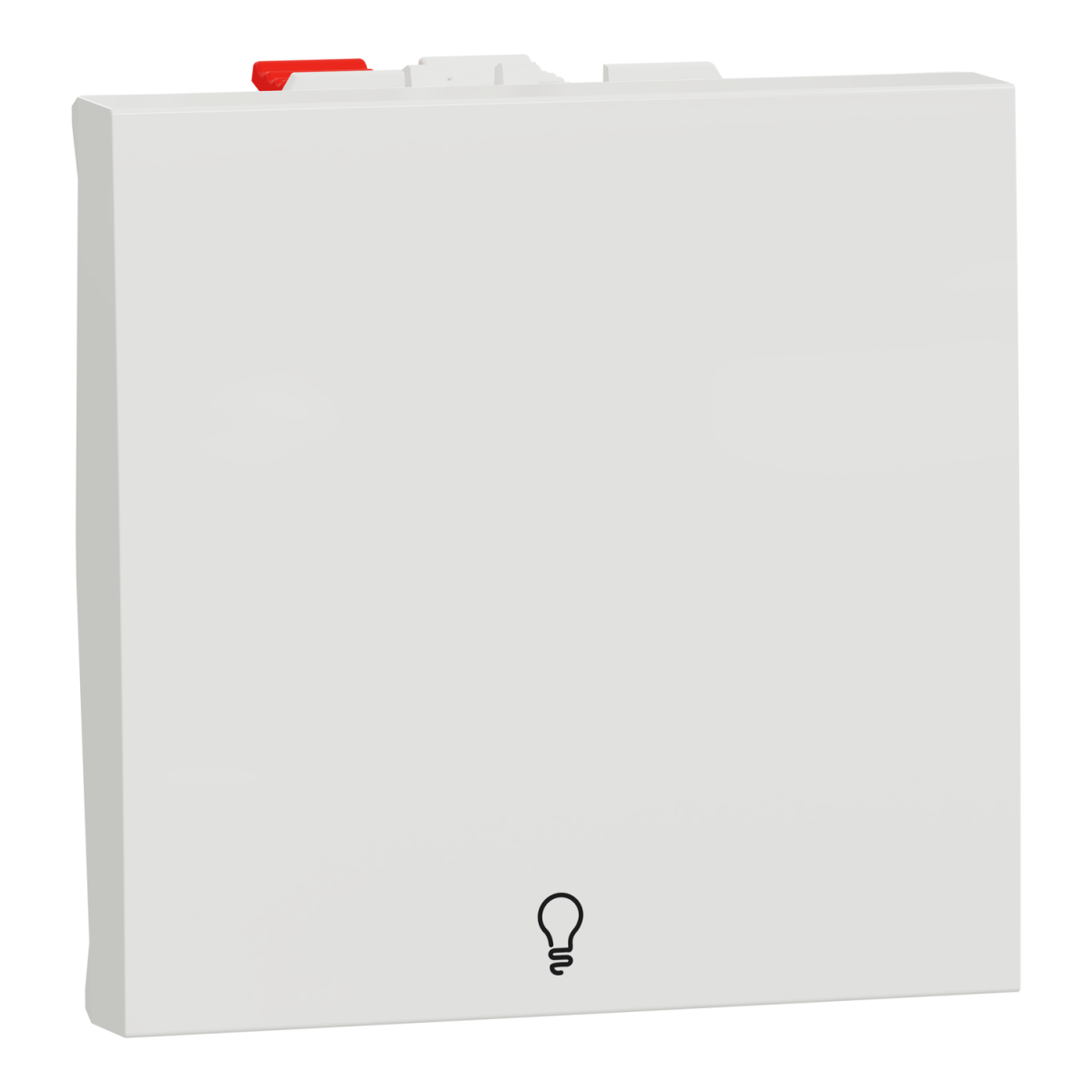 Nova Unica - Botão de pressão "luz" - 10A - Branco