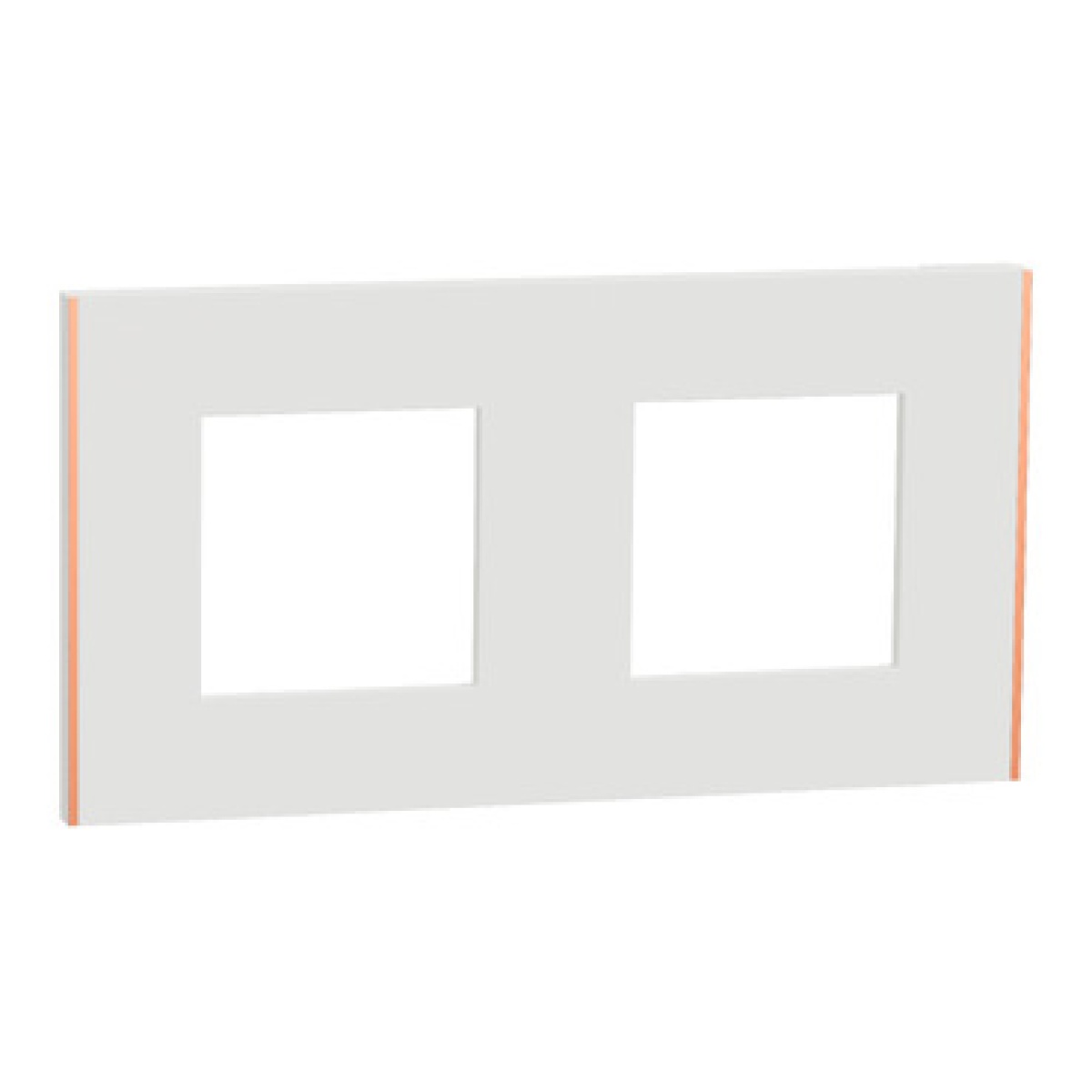 Nova Unica - Quadro 2 Elementos Unica Deco BrancoCobre