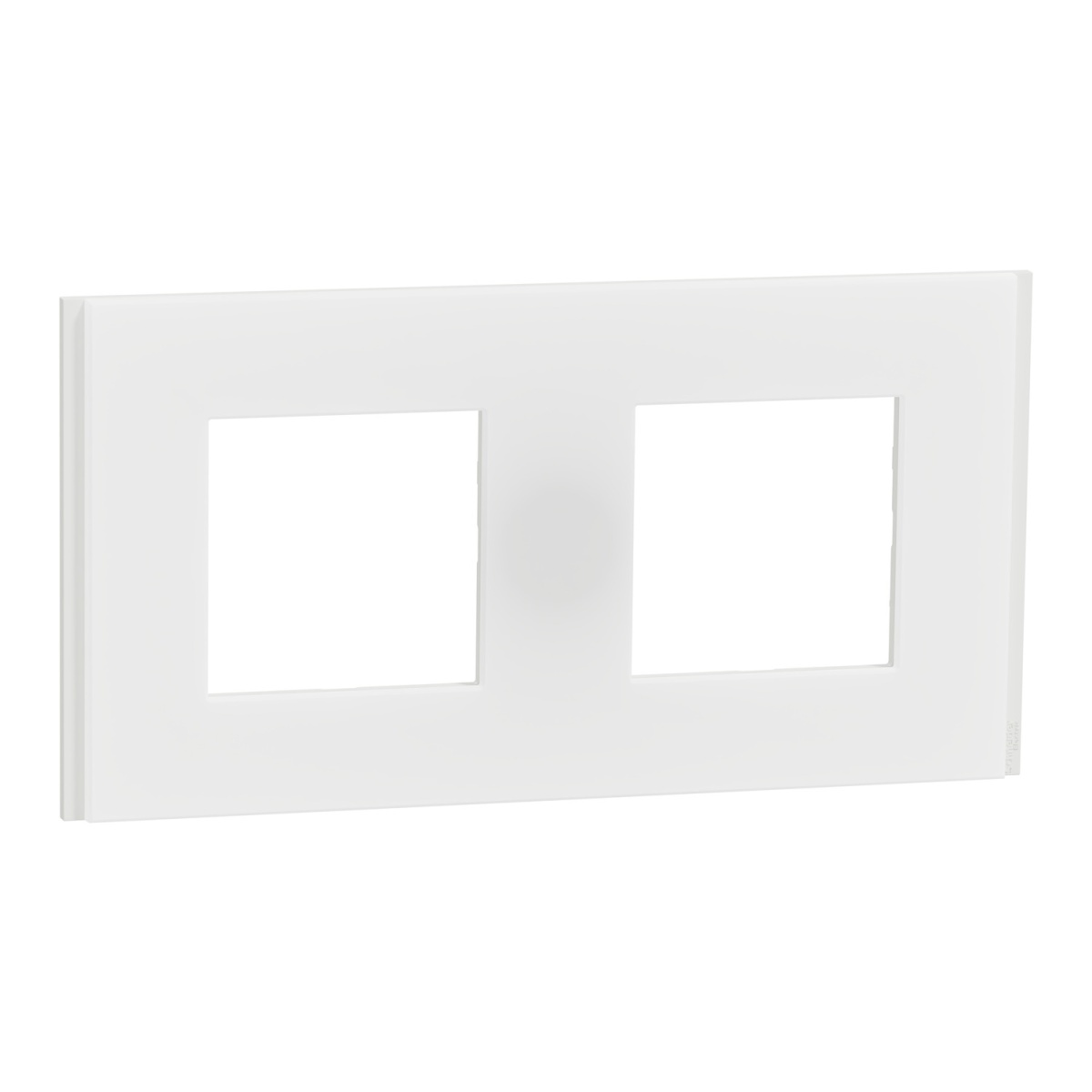 Nova Unica - Quadro 2 Elementos Unica Deco Branco Translúcido