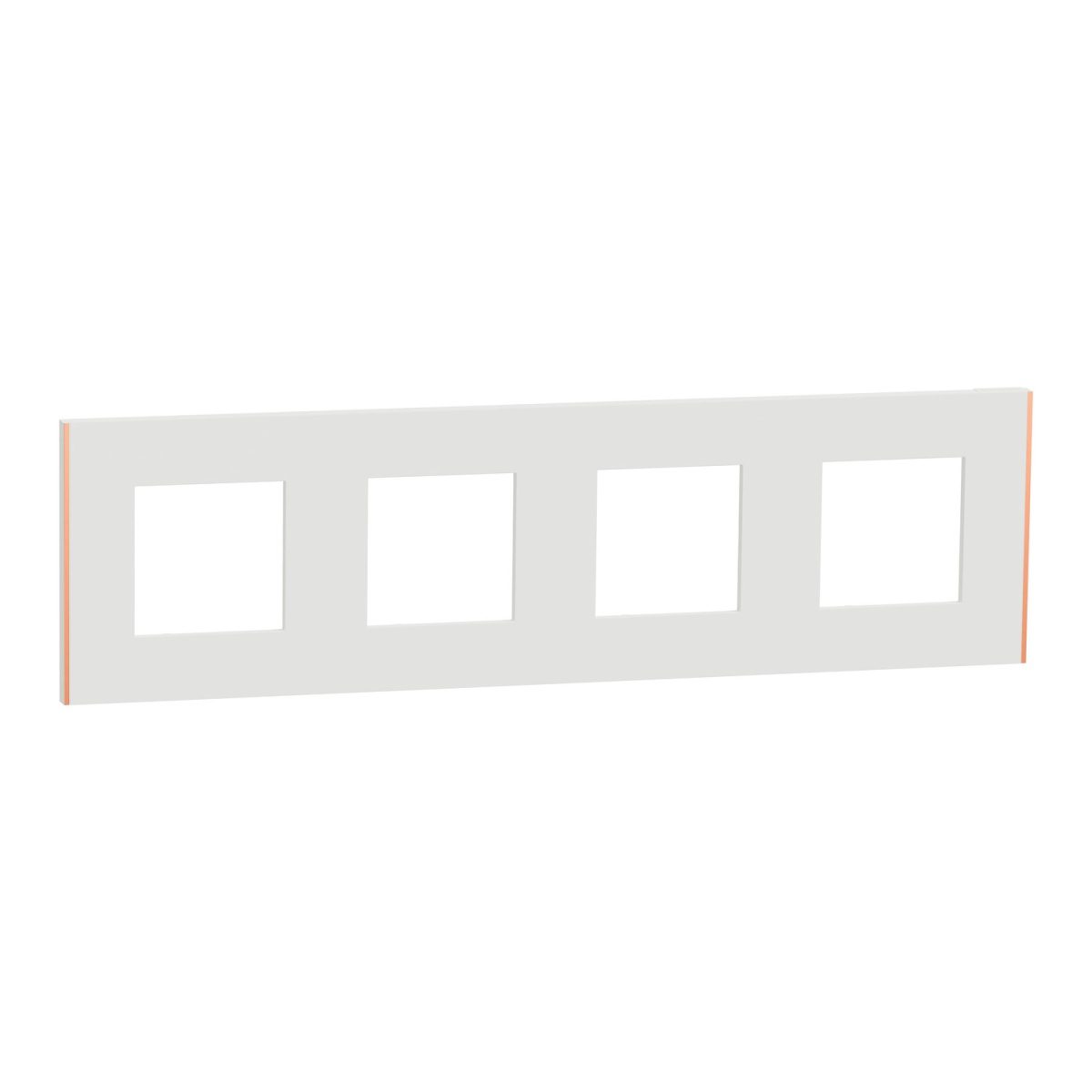 Nova Unica - Quadro 4 Elementos Unica Deco BrancoCobre