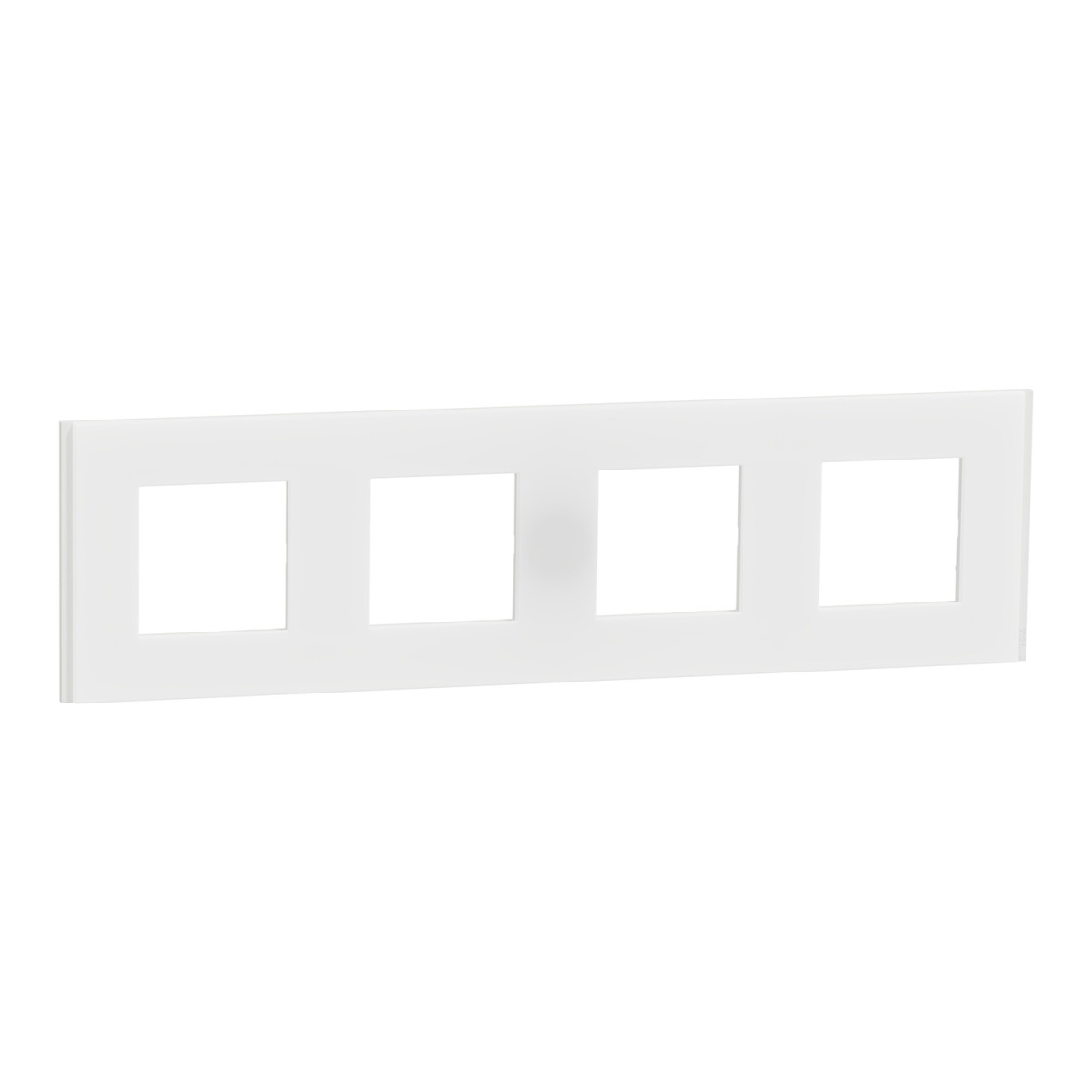 Nova Unica - Quadro 4 Elementos Unica Deco Branco Translúcido