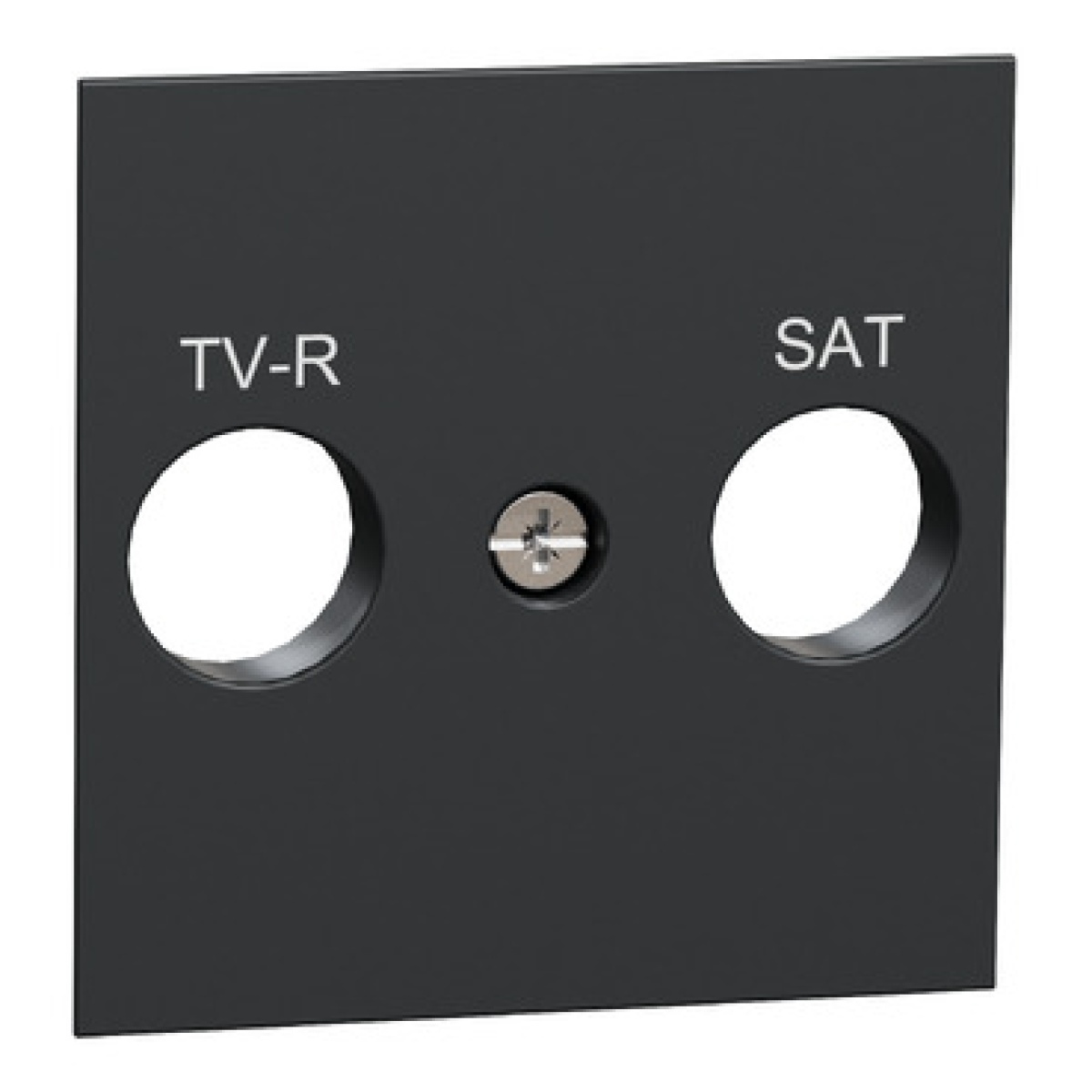 Nova Unica - Centro tomada R-TVSAT - Antracite