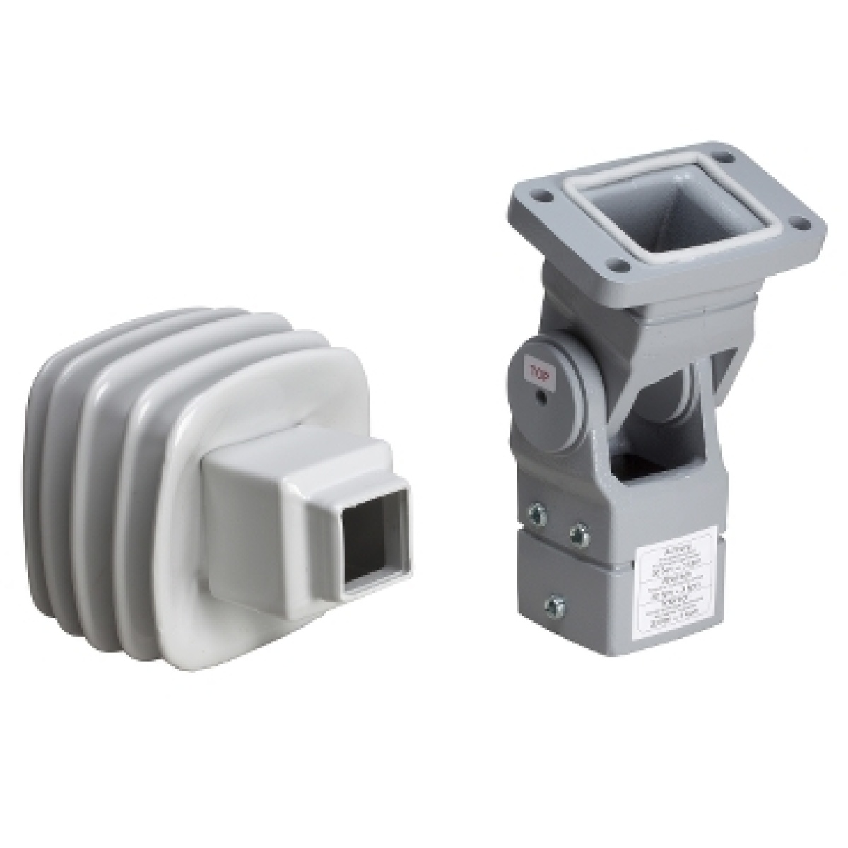 SUPORTE DE FIXACAO EM PAREDE METALICO COM ARTICULACAO SECAO 50MM