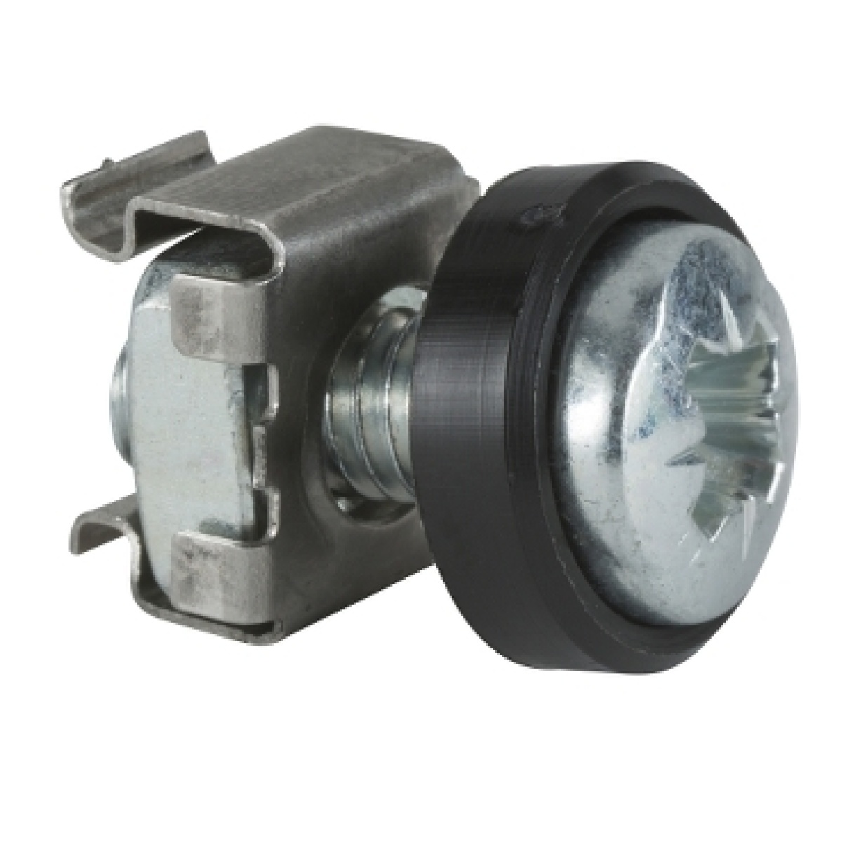 Actassi - set of 30 screw M6 with washers and cage nuts for 9.5 mm square holes