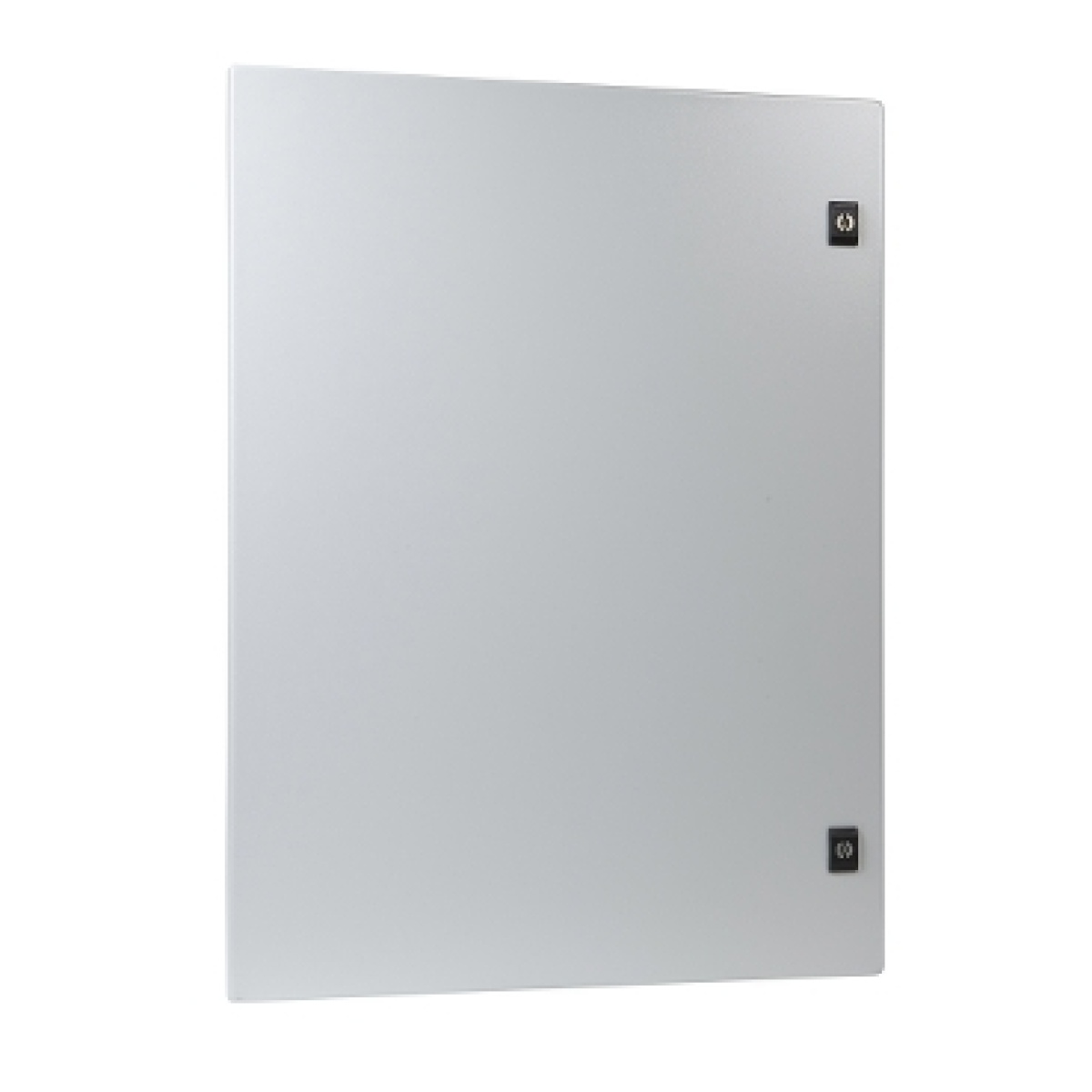Plain door Spacial CRN H400xW300 RAL 7035, with lock