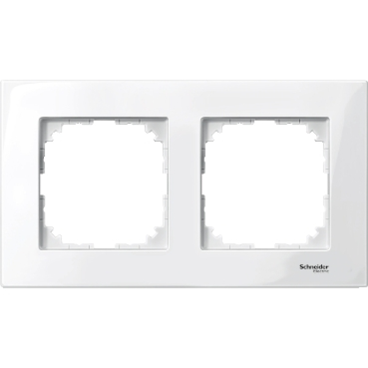 M-Elegance - Quadro 2 elementos - Branco brilhante