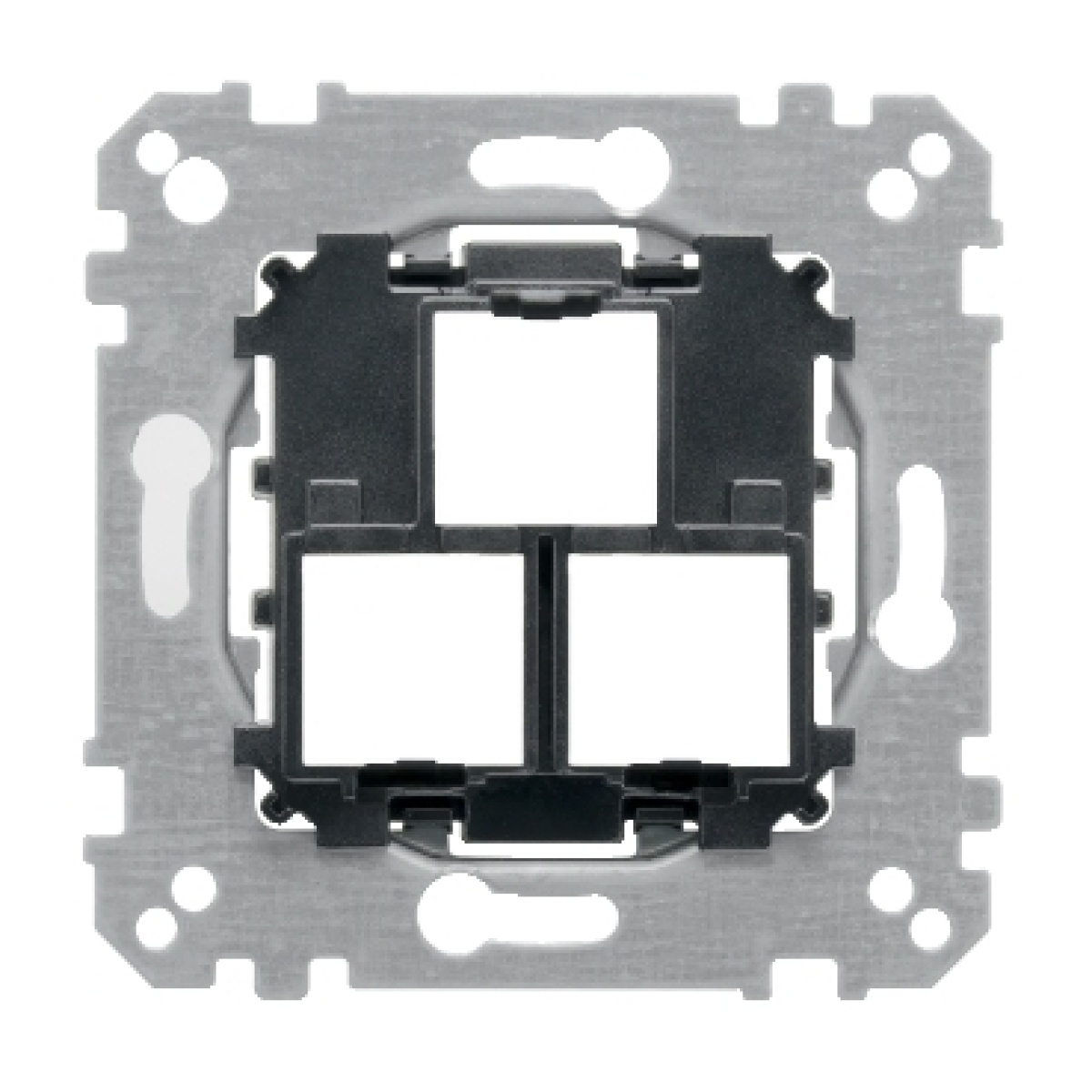 M-Elegance - Suporte para ligador 1 mód. 2 mód.