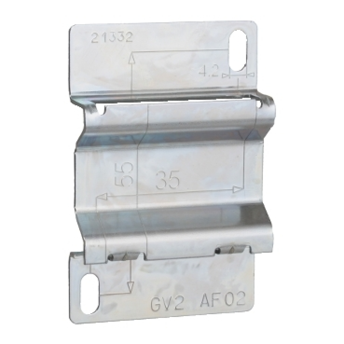 platina para fixação de um GV2ME ou GV2LE por parafusos