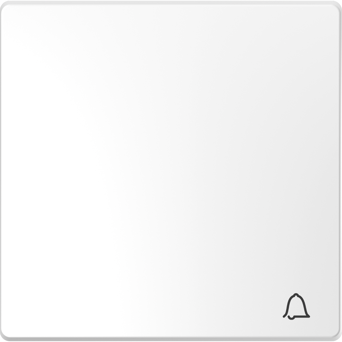 D-Life - Tecla símbolo campainha - Branco