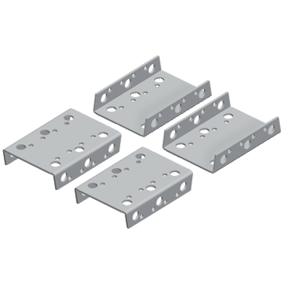 Reinforced coupling kit, complement to the standard kit in case of heavy loads
