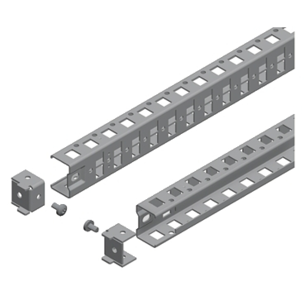 Spacial SFSM universal cross rails - 40 mm