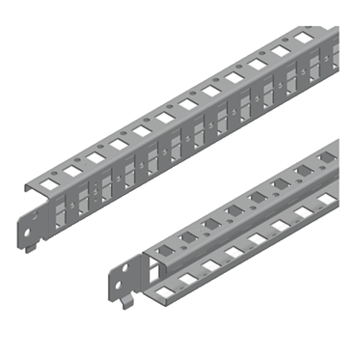 Spacial SFSM quick fixing cross rails - 40 mm