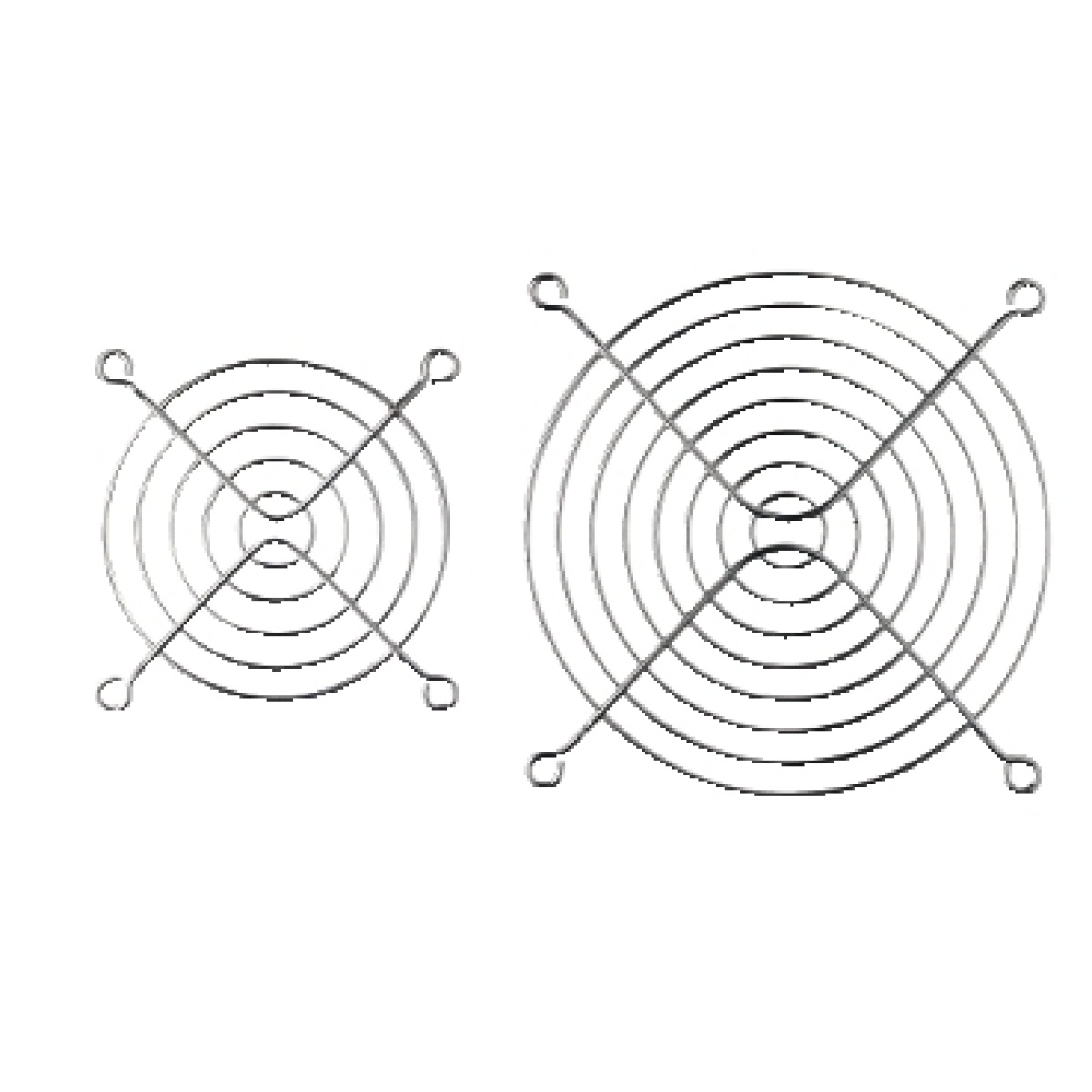 Metal rear Outlet protector d78mm