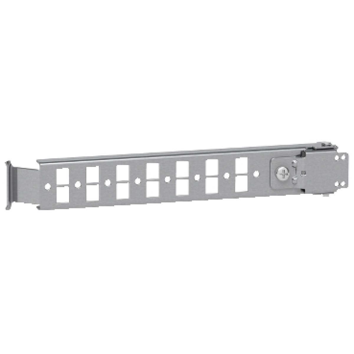 Mounting rail for wall mounting enclosure S3DCRN - depth 300