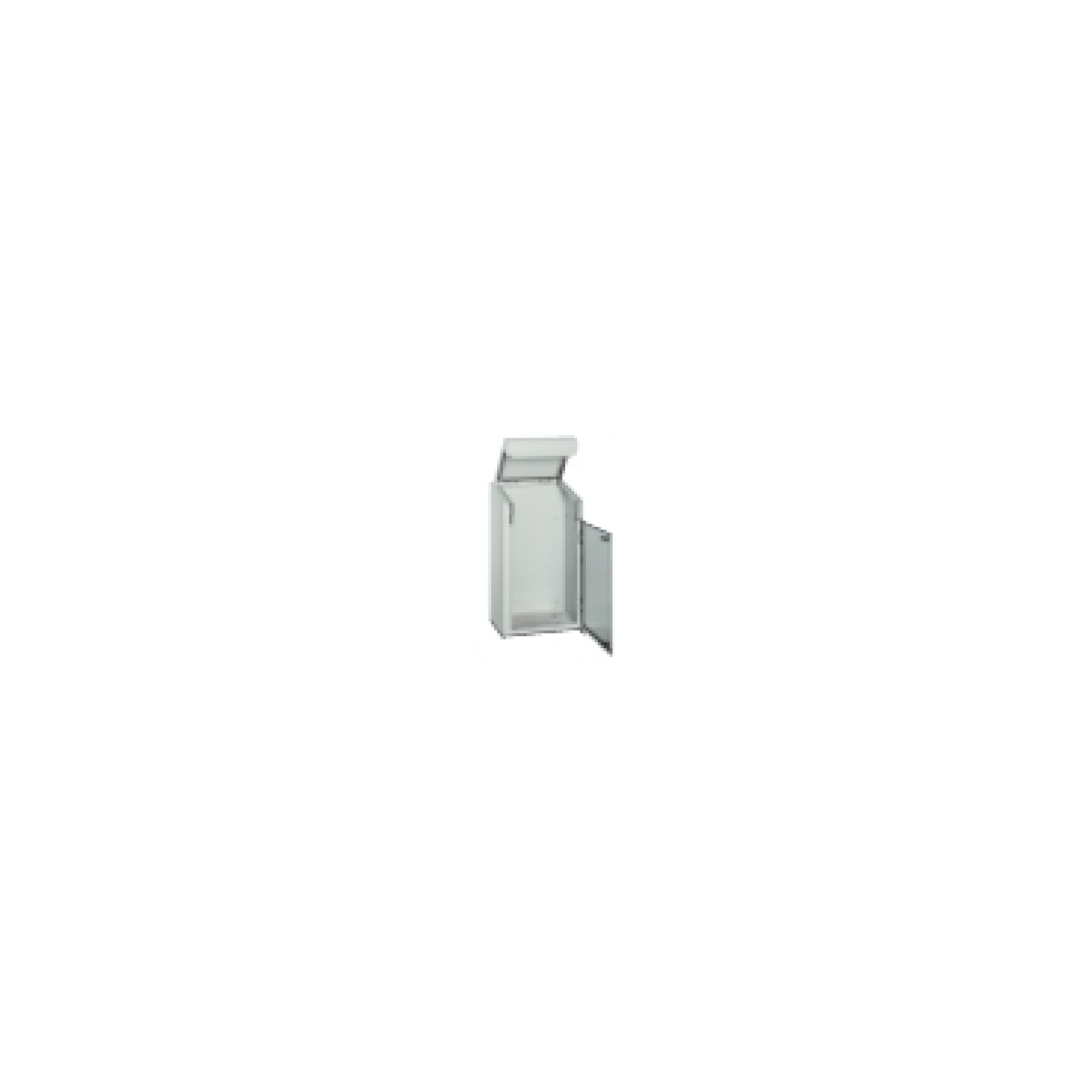 Spacial SD Compact control desk wo mounting plate - H1000xW600xD466 - IP55