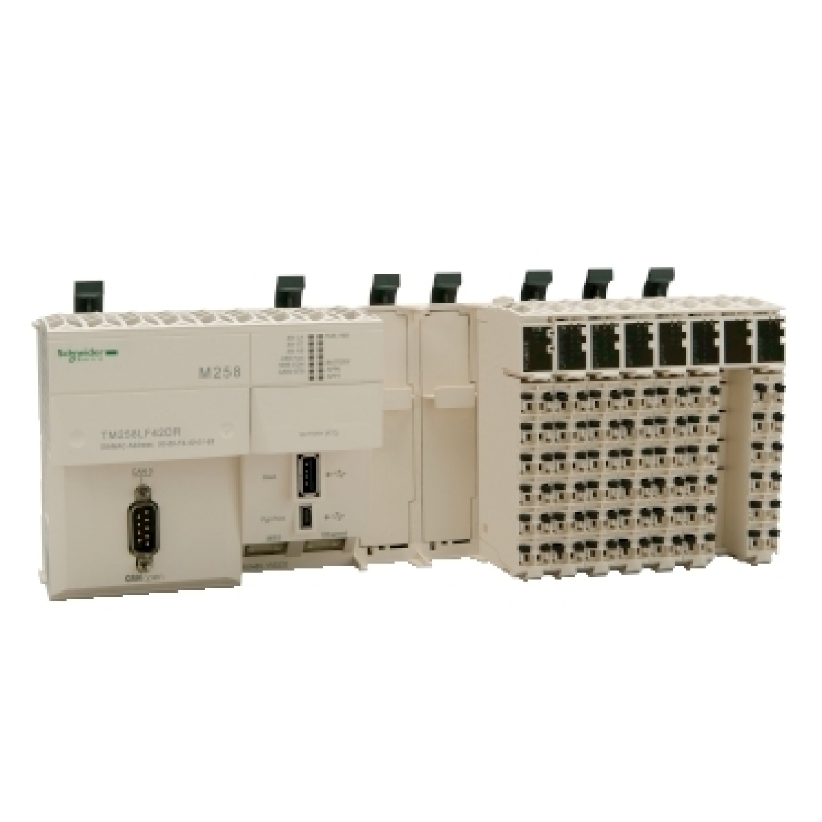 Base compacta M258 - 42 ES - 24 V DC - Relay - CANopen