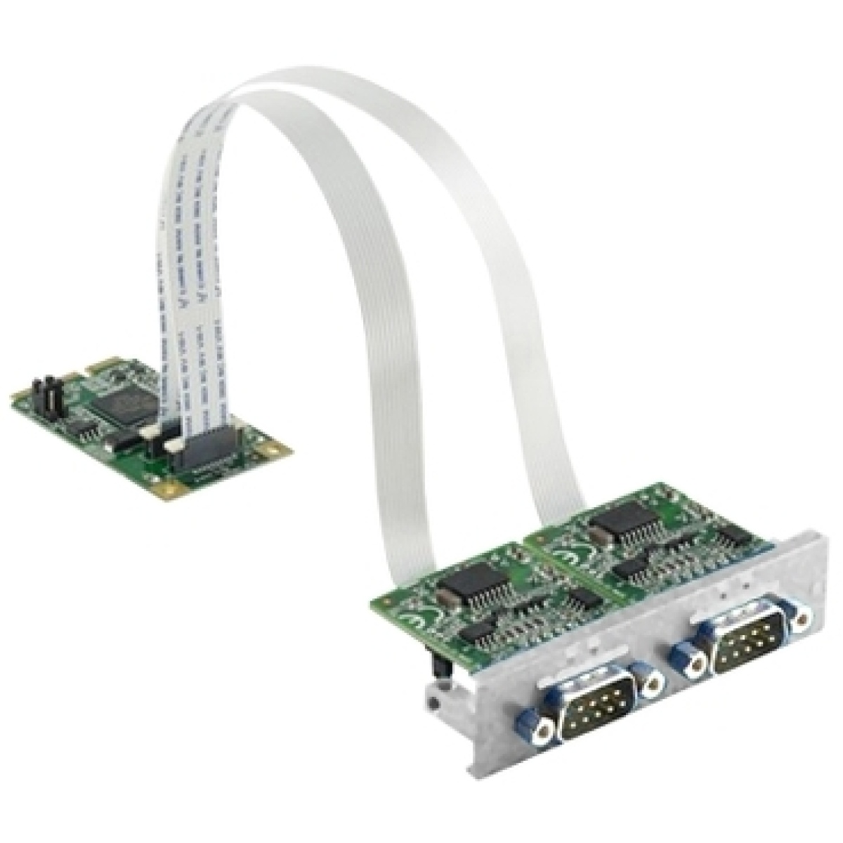 Interface de linha série, Harmony iPC, mini PCIe 2xRS232 isolada para