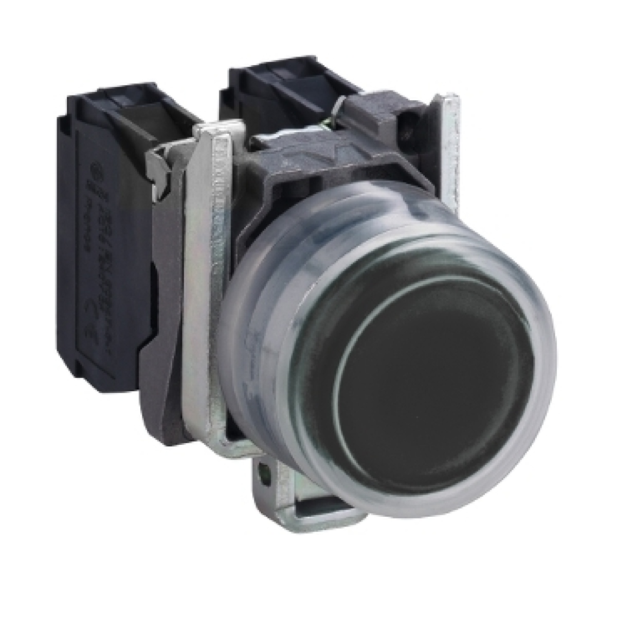 Botão de borracha ador cap na custódia preta