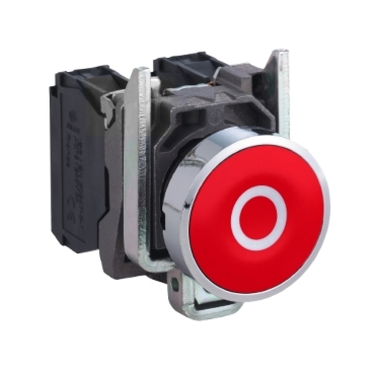 Botão de descarga 1nc vermelho ou