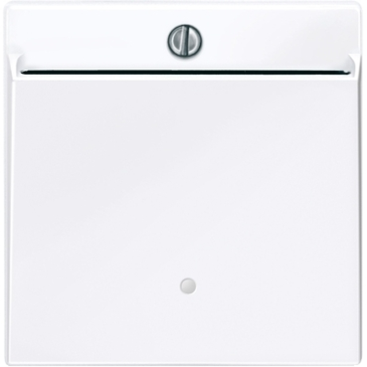 M-Elegance - Centro para interruptor de cartão - Branco ativo