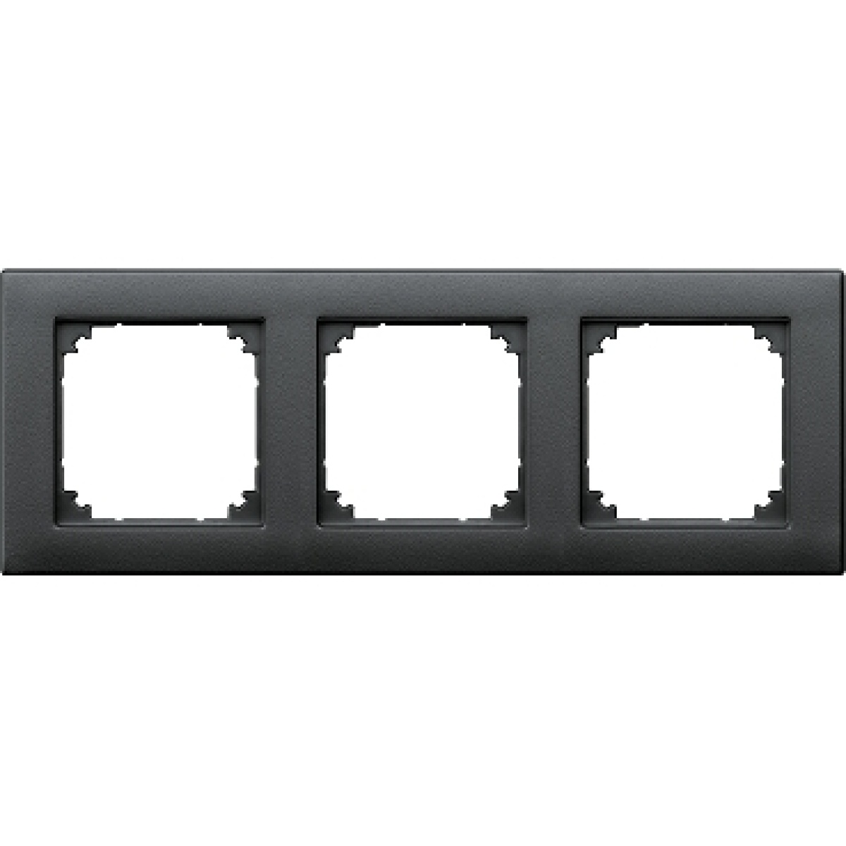 System M - Quadro 3 Elementos Antracite