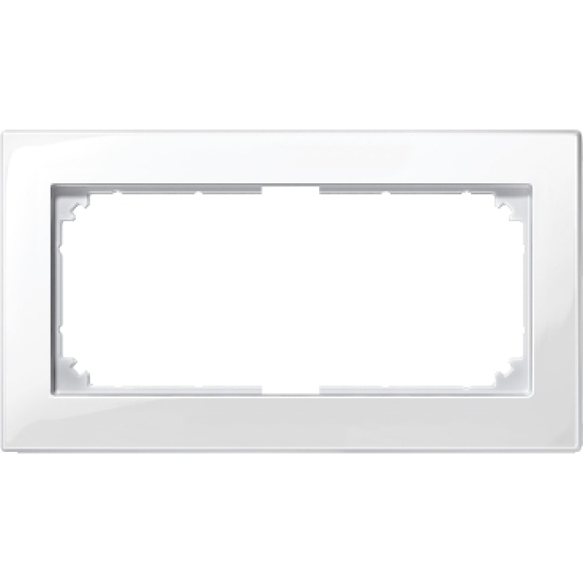 Quadro, Merten M-Plan, 1 elemento, branco polar