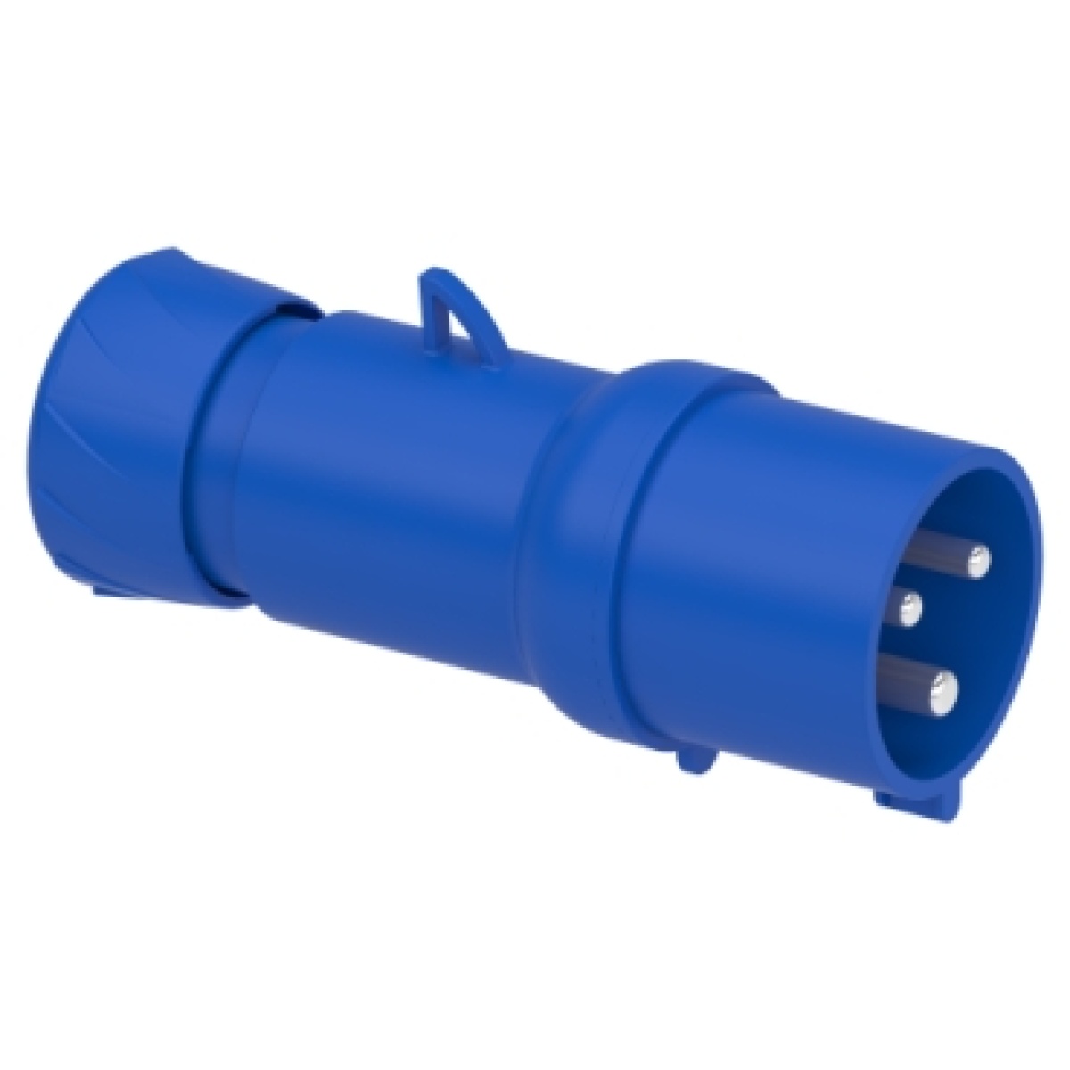 PratiKa wander plug - straight - 32 A - 2P  E - 200...250 V AC - IP44