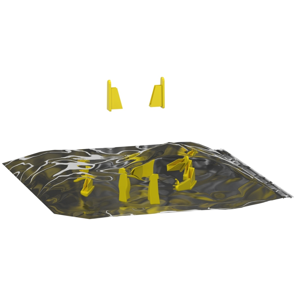 RESI9 - Pack 10 - Tampas Pente - 1P