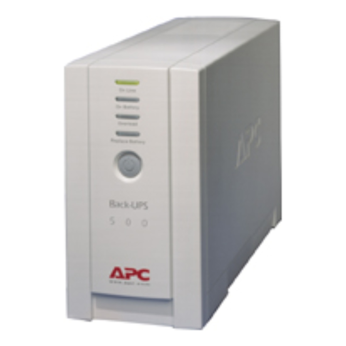 Back-UPS CS da APC 500VA, 120V, bege, 6 saídas NEMA 3 sobretensões