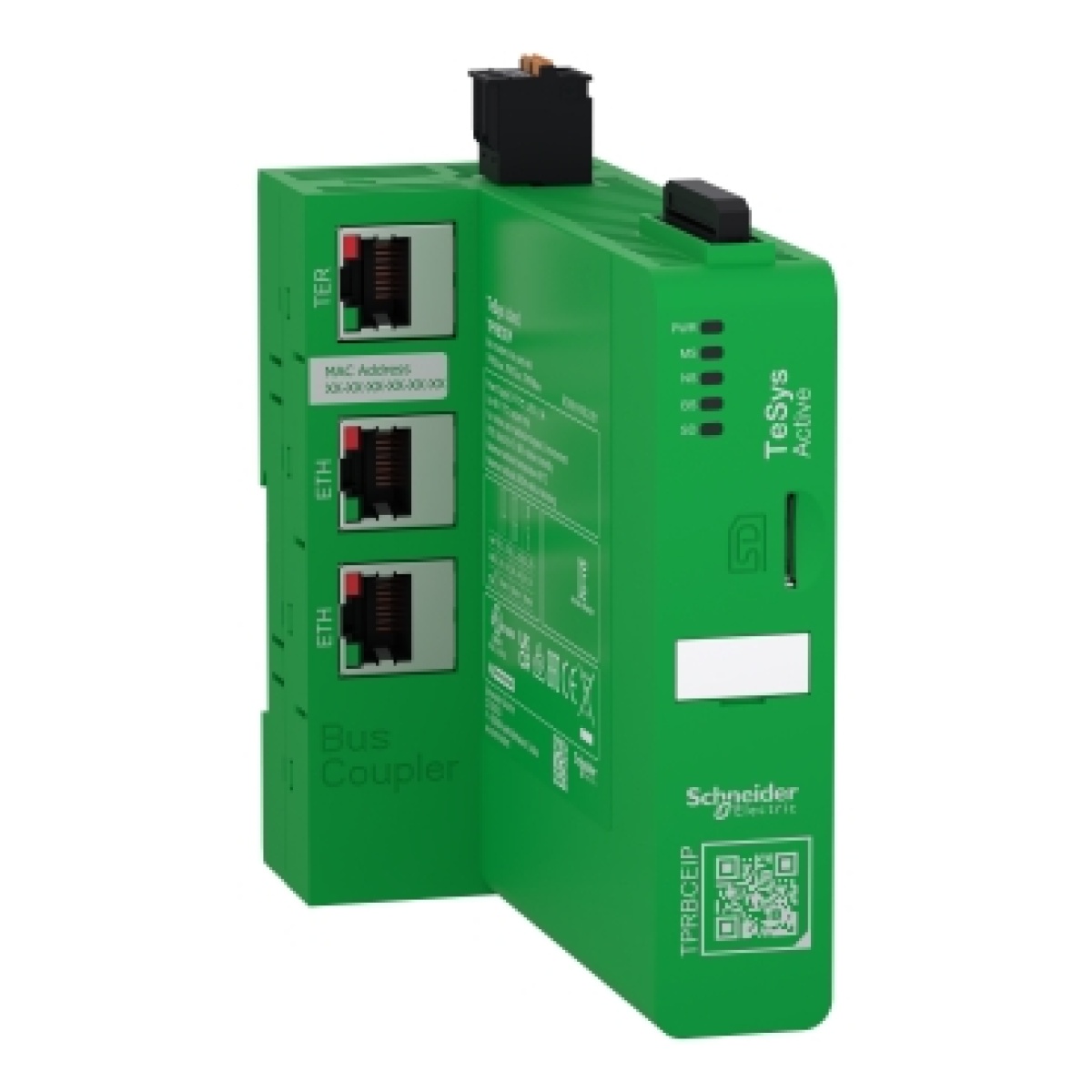 Bus coupler, TeSys island, Ethernet switch EtherNet IP  Modbus TCP