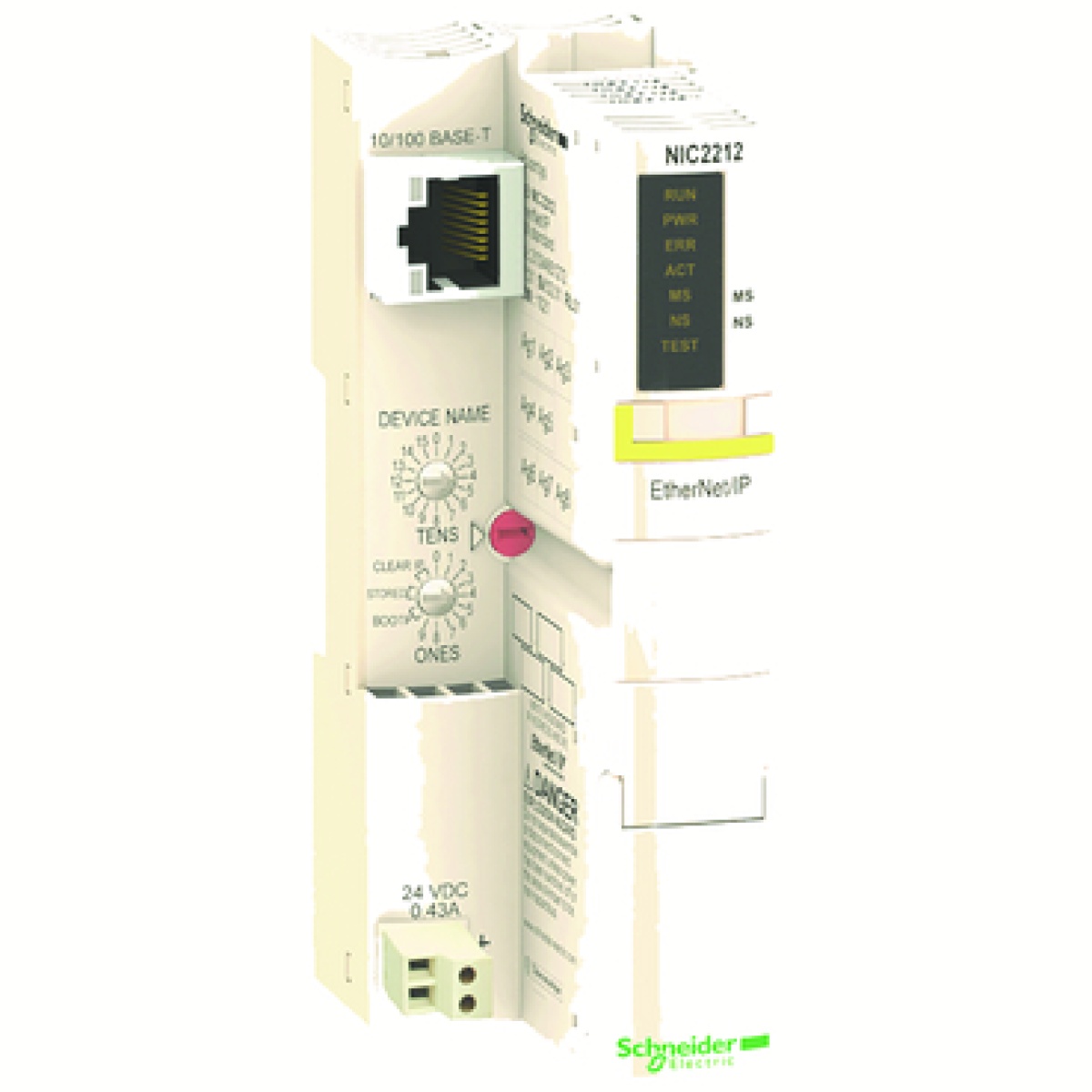 Módulo de interface de rede padrão STB - EthernetIP - 10...100 Mbits