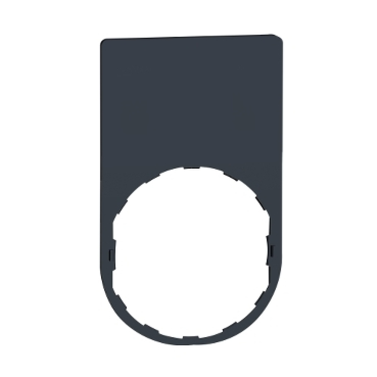 Inscrição 30x50mm placa em branco