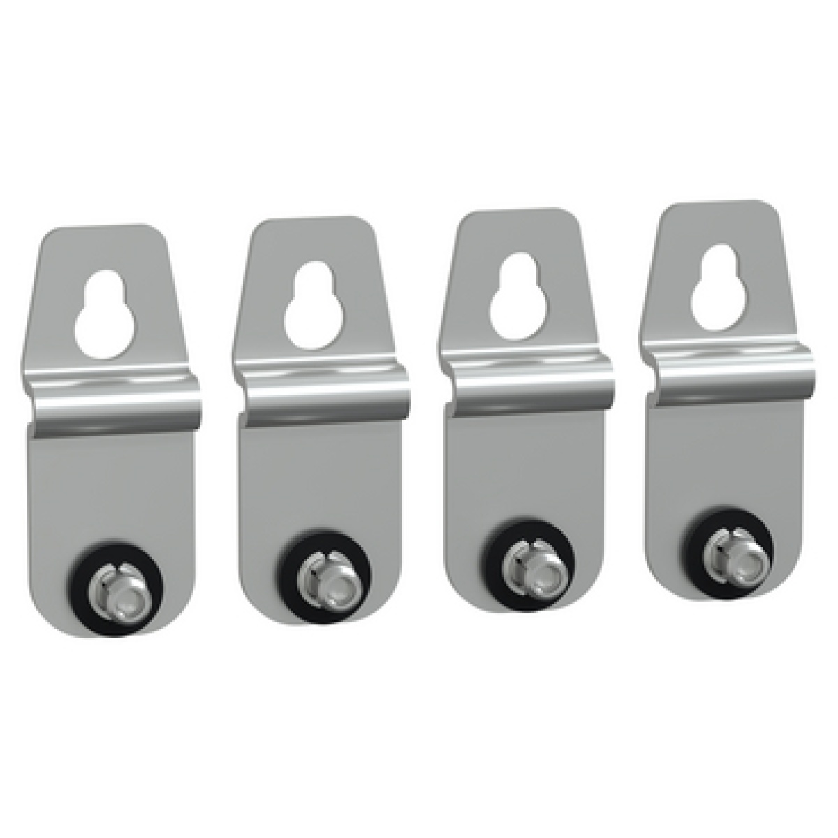 4 wall fixing brackets stainless 304 for Spacial SMX.