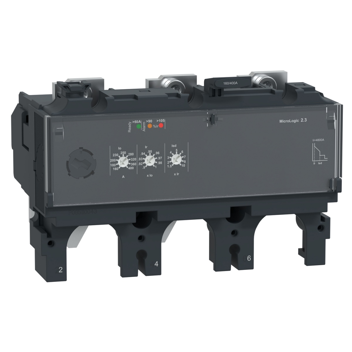 ComPacT DISPARADOR NSX400 CA 3P3D 400A 2,3