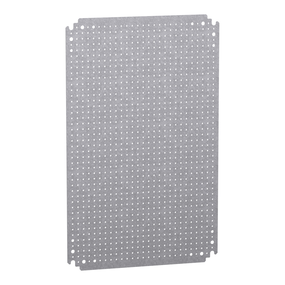 Microperforated mounting plate H600xW400 wholes diam 3,6mm on 12,5mm pitch