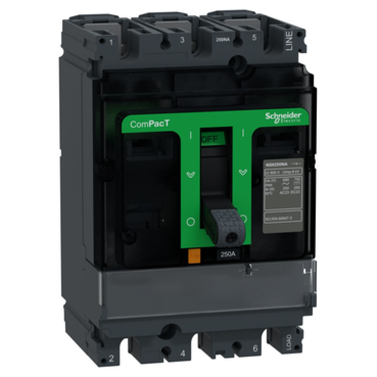 ComPacT INTERRUPTOR NSX250NA CA 3P 250A