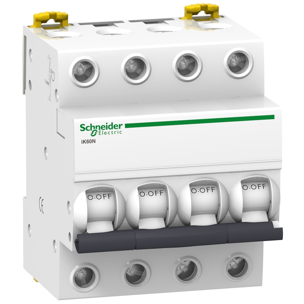 Acti9 iK60N - Disjuntor - 4P - 32A - Curva C - 6000A IEC 60898-1