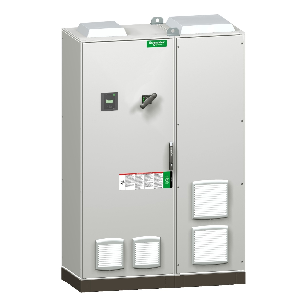 Banco de condensadores VarSet 600kvar DR3 - 8 com BAT xxB 400V 50Hz do incomer