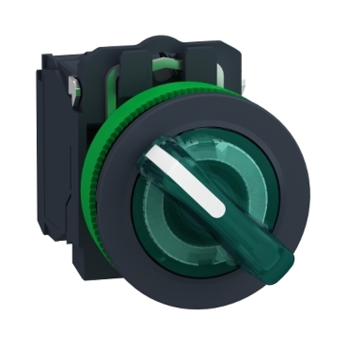 selector flush   luminosous verde 2 posições fijas 120v ac