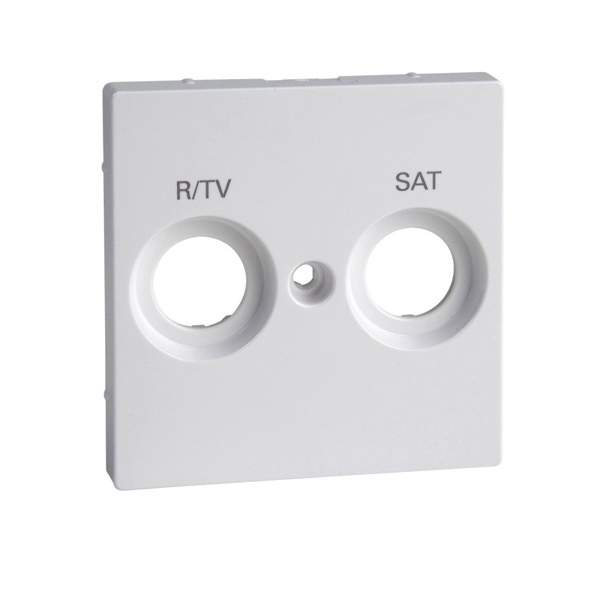 M-Elegance - Centro de tomada RTV-SAT - Branco ativo