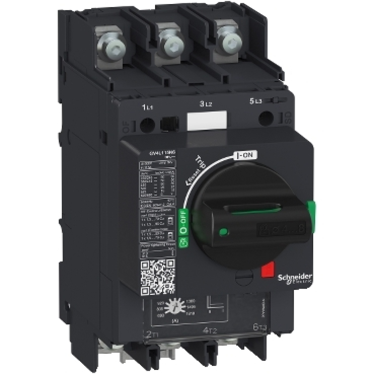 TeSys GV4 - disjuntor magnético - 7A 3P - com terminais olhal