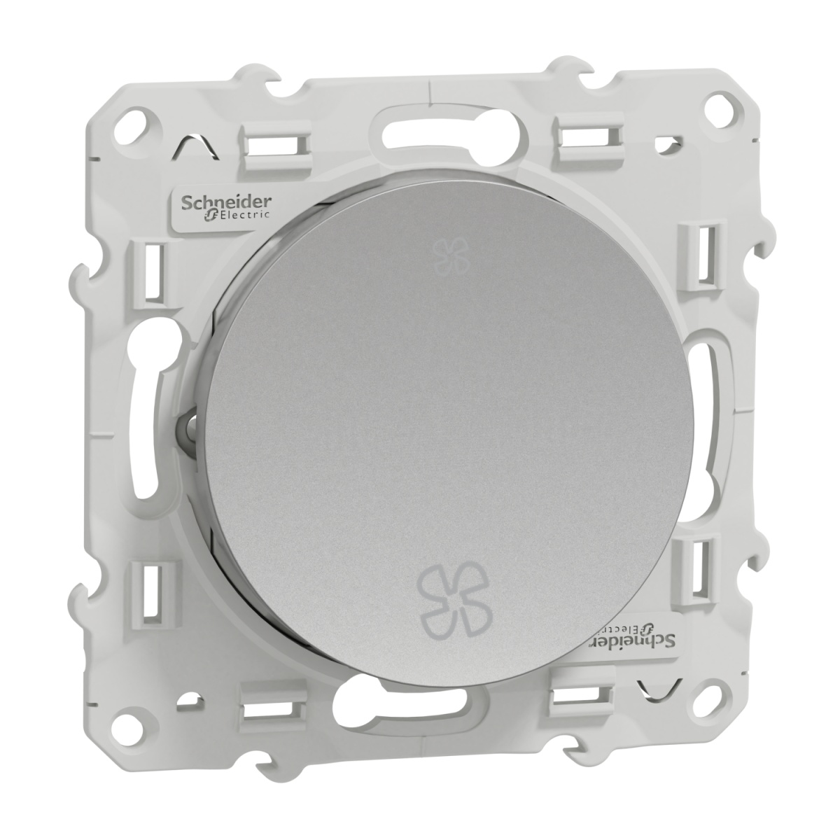 Odace - Comando de ventilação - 10AX - Alumínio