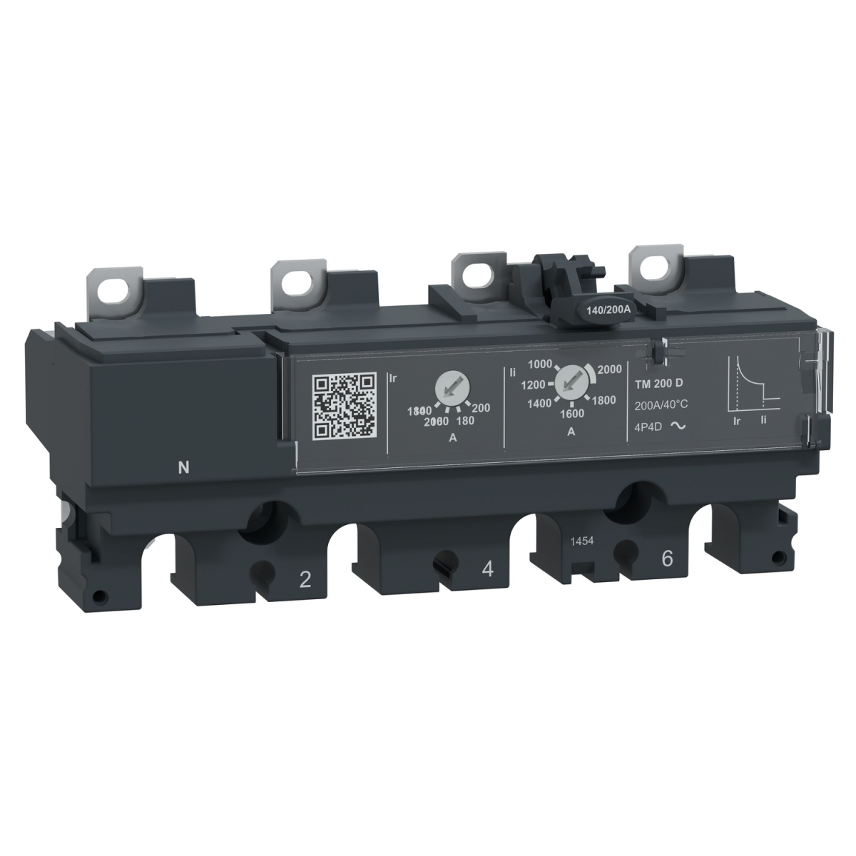 ComPacT DISPARADOR NSX250 CA 4P4D 200A TMD