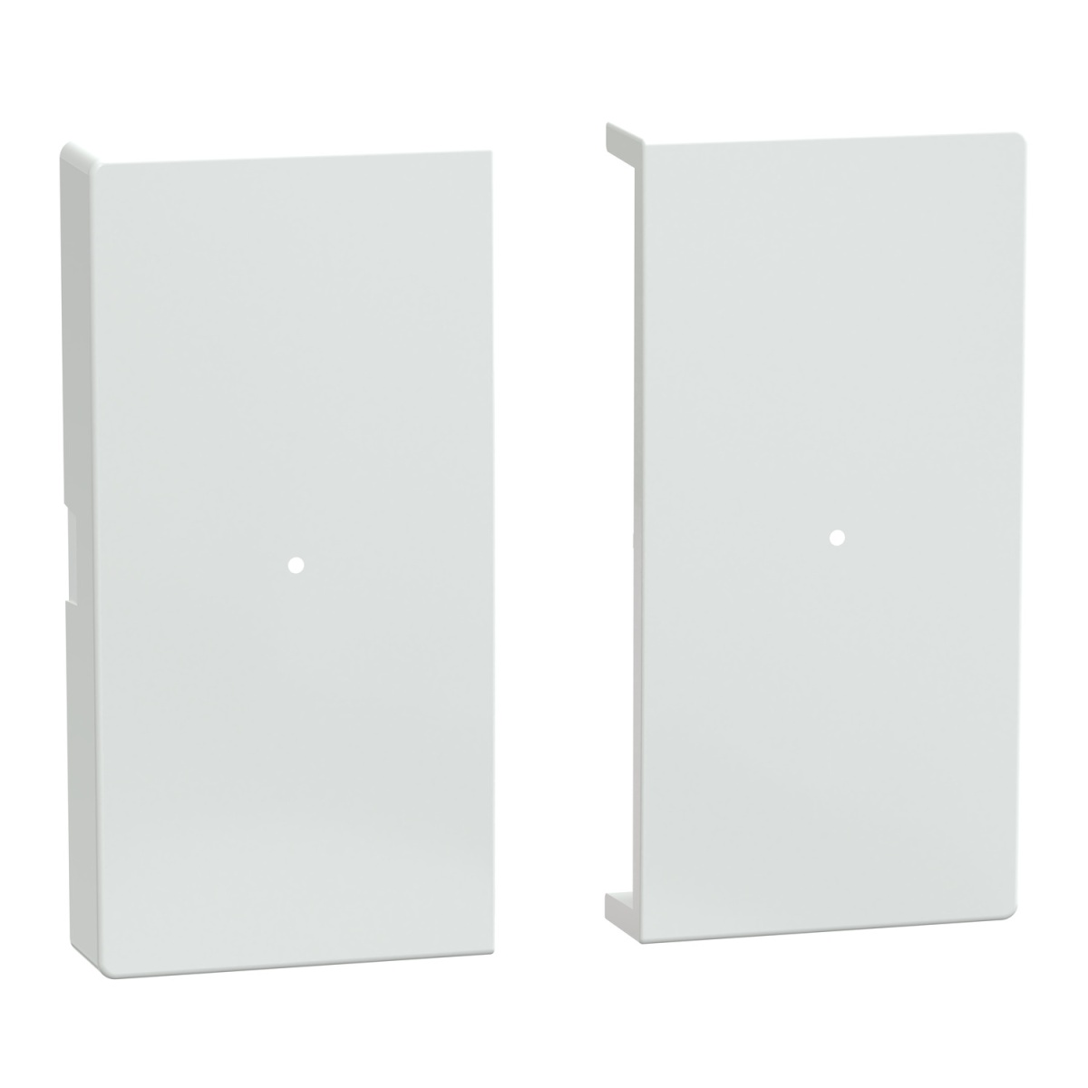 System M, tecla para módulo de botão de pressão de 2 elementos, brilhante, branco ativo