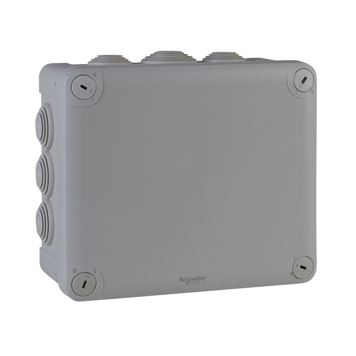 Mureva BOX - junction box - 10 grommets Ø25  2xØ32 - 175x150x80 mm