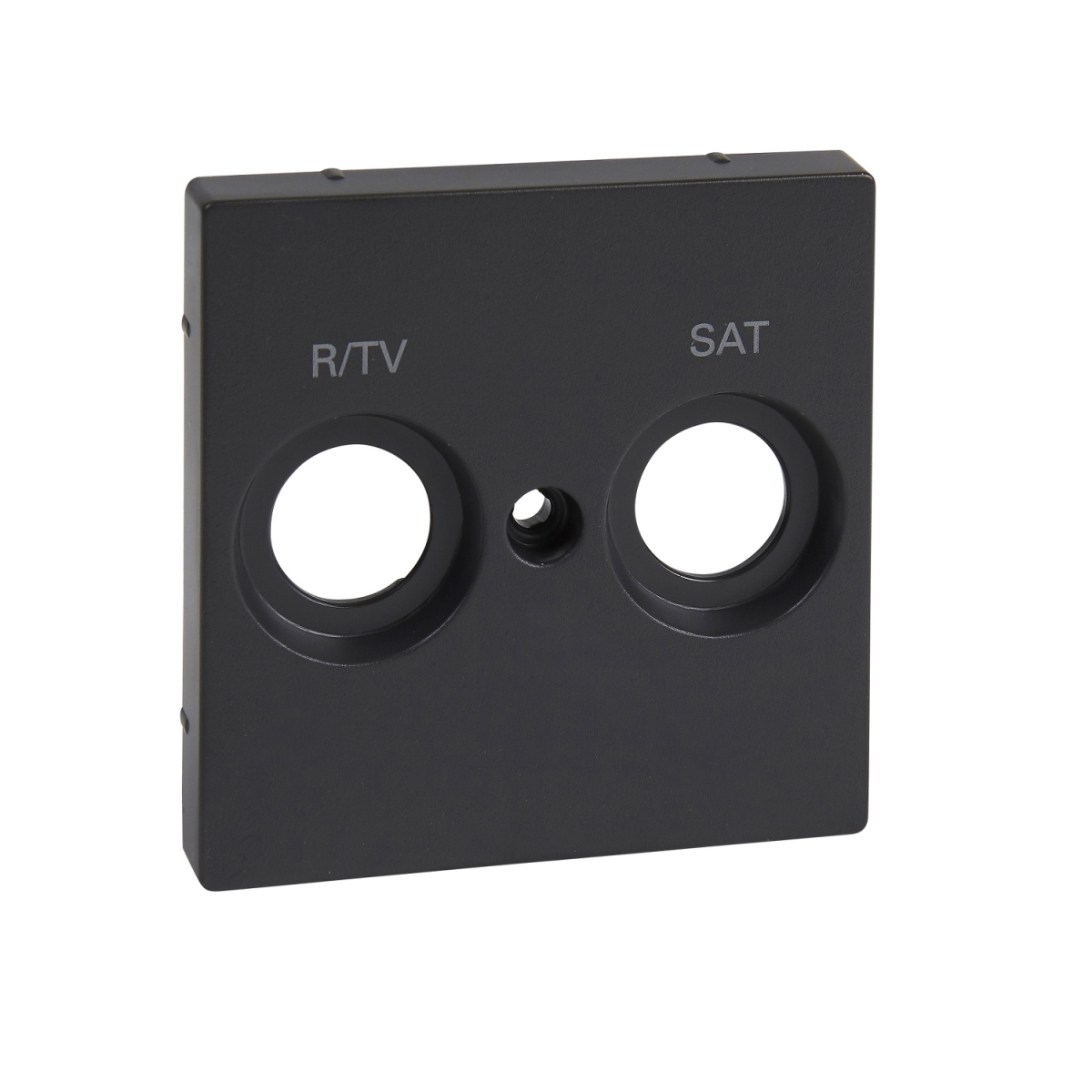 M-Elegance - Centro de tomada RTV-SAT - Antracite