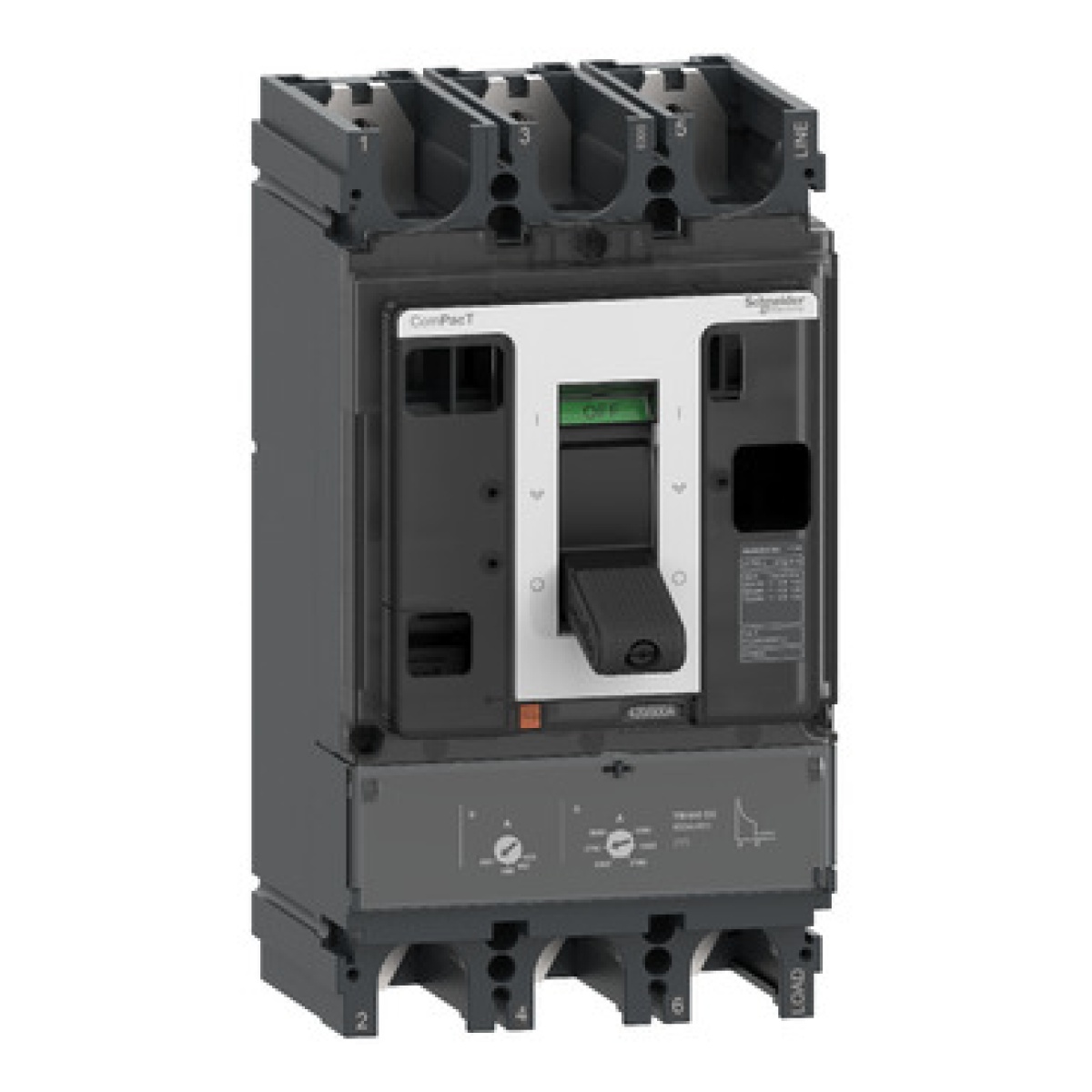 ComPacT DISJUNTOR NSX400S 100kA CC 3P 400A TMD